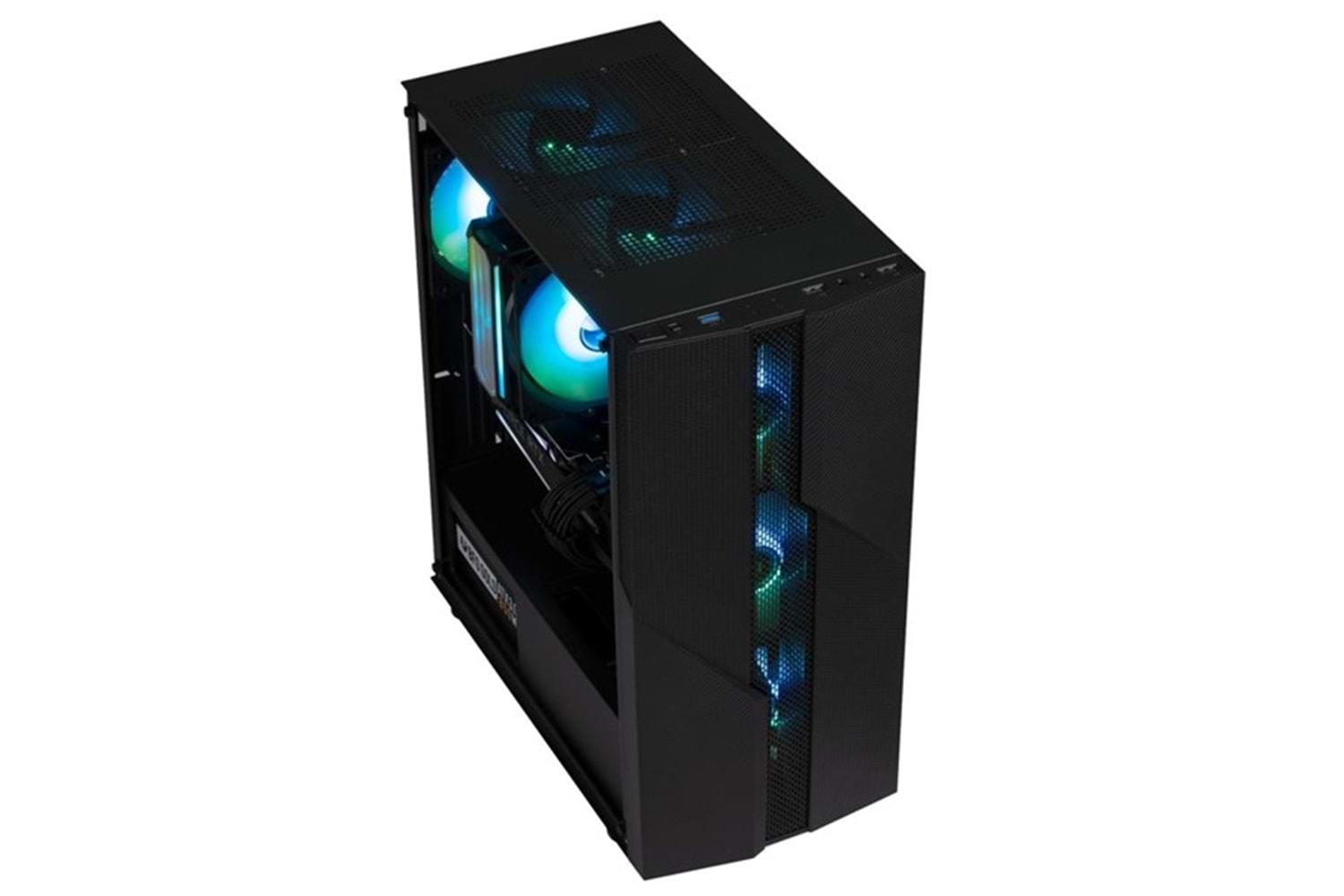 BITFENIX 600W 80+ C20 BFC-C20W60KKGKK-4F Gaming Mid-Tower PC Kasası	