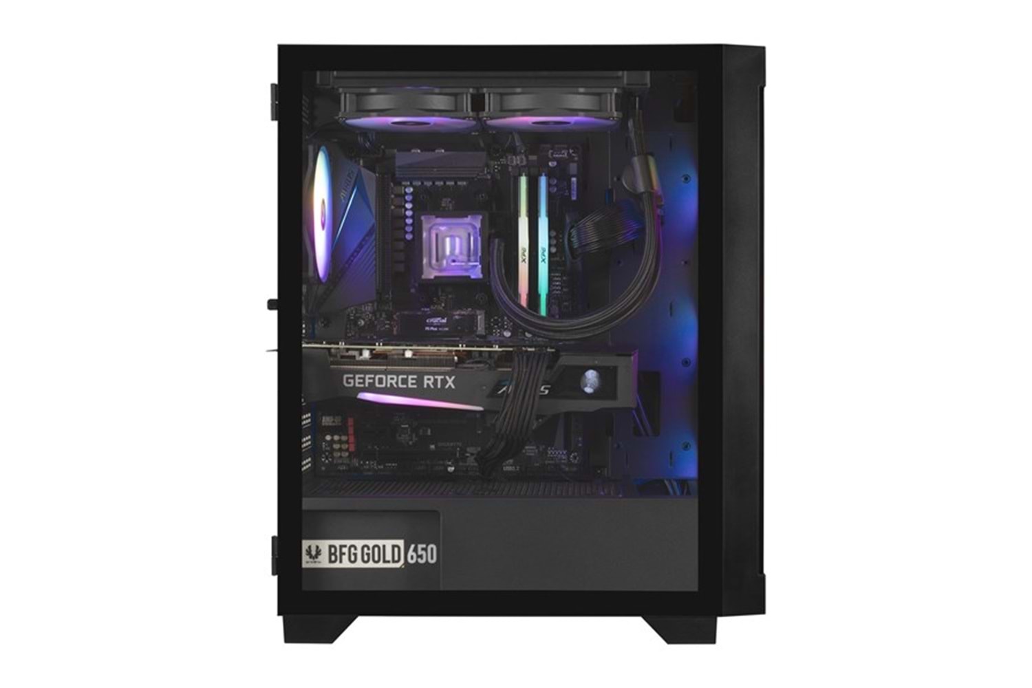 BITFENIX 750W 80+ BRONZE GRAPH BFC-GRFB75KKGSK-4F Gaming Mid-Tower PC Kasası	
