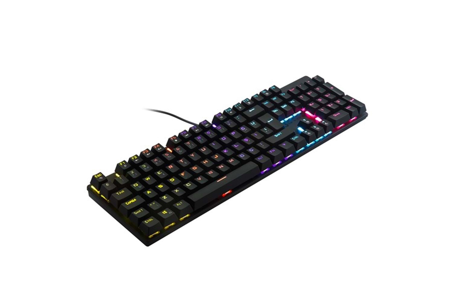 BITFENIX Q ERATO BFK-ERO-RS-AKK-RP RGB MEKANIK RED SWITCH GAMING KLAVYE