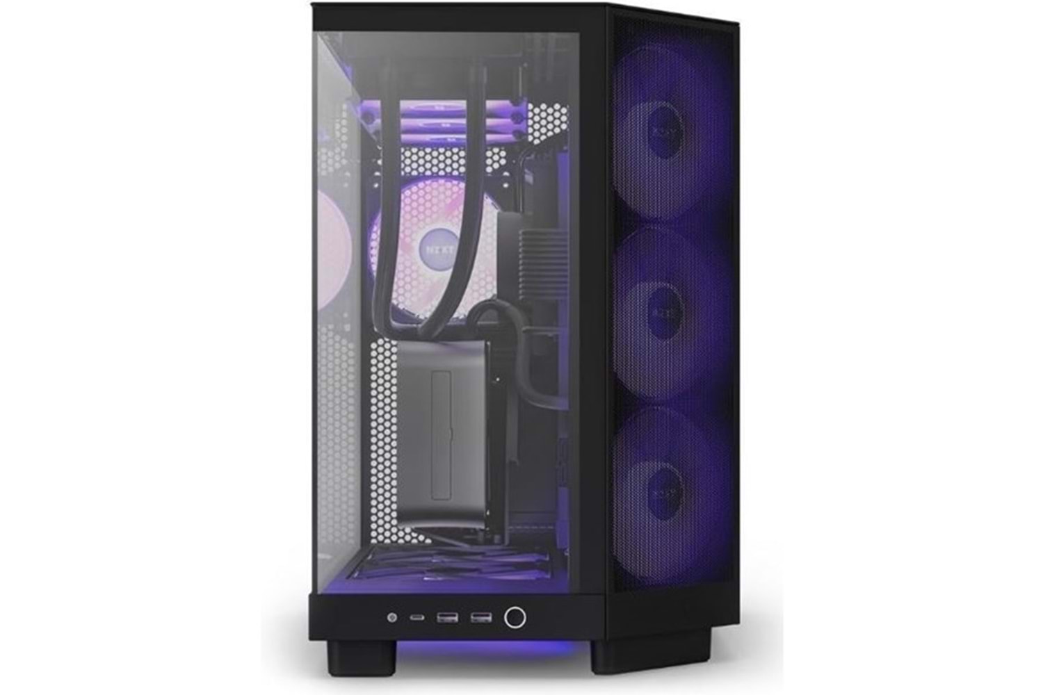 NZXT H6 FLOW CC-H61FB-R1 GAMING MID-TOWER PC KASASI