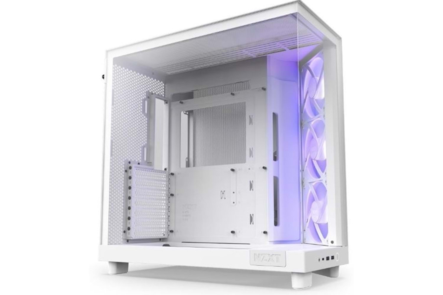 NZXT H6 FLOW CC-H61FW-R1 GAMING MID-TOWER PC KASASI BEYAZ