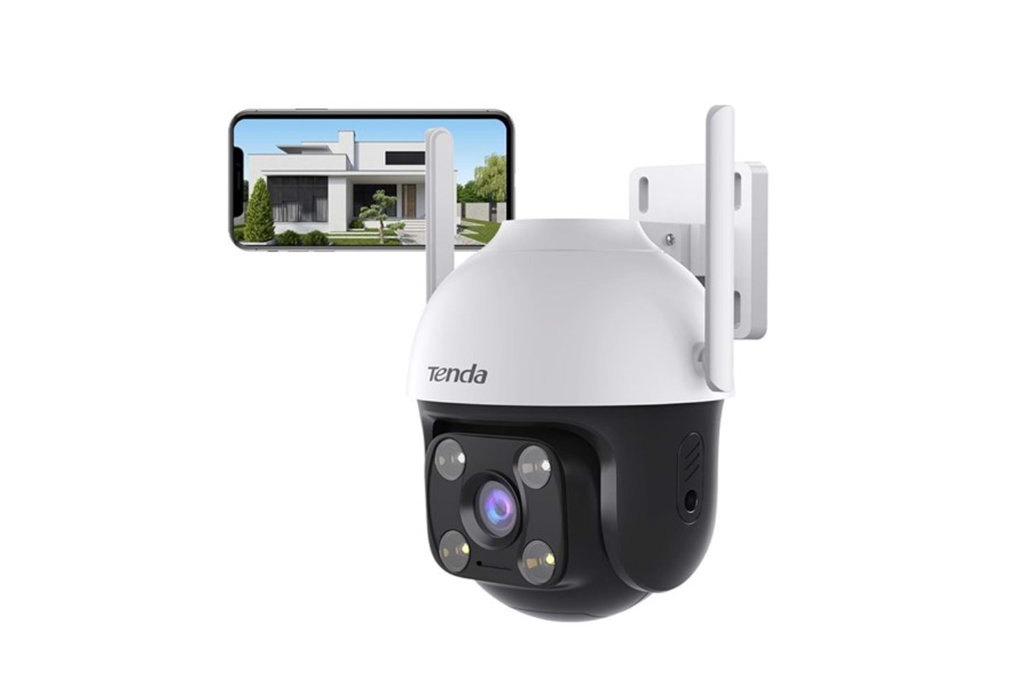 TENDA 2MP CH3 Kablosuz Outdoor Pan/Tilt IP Kamera
