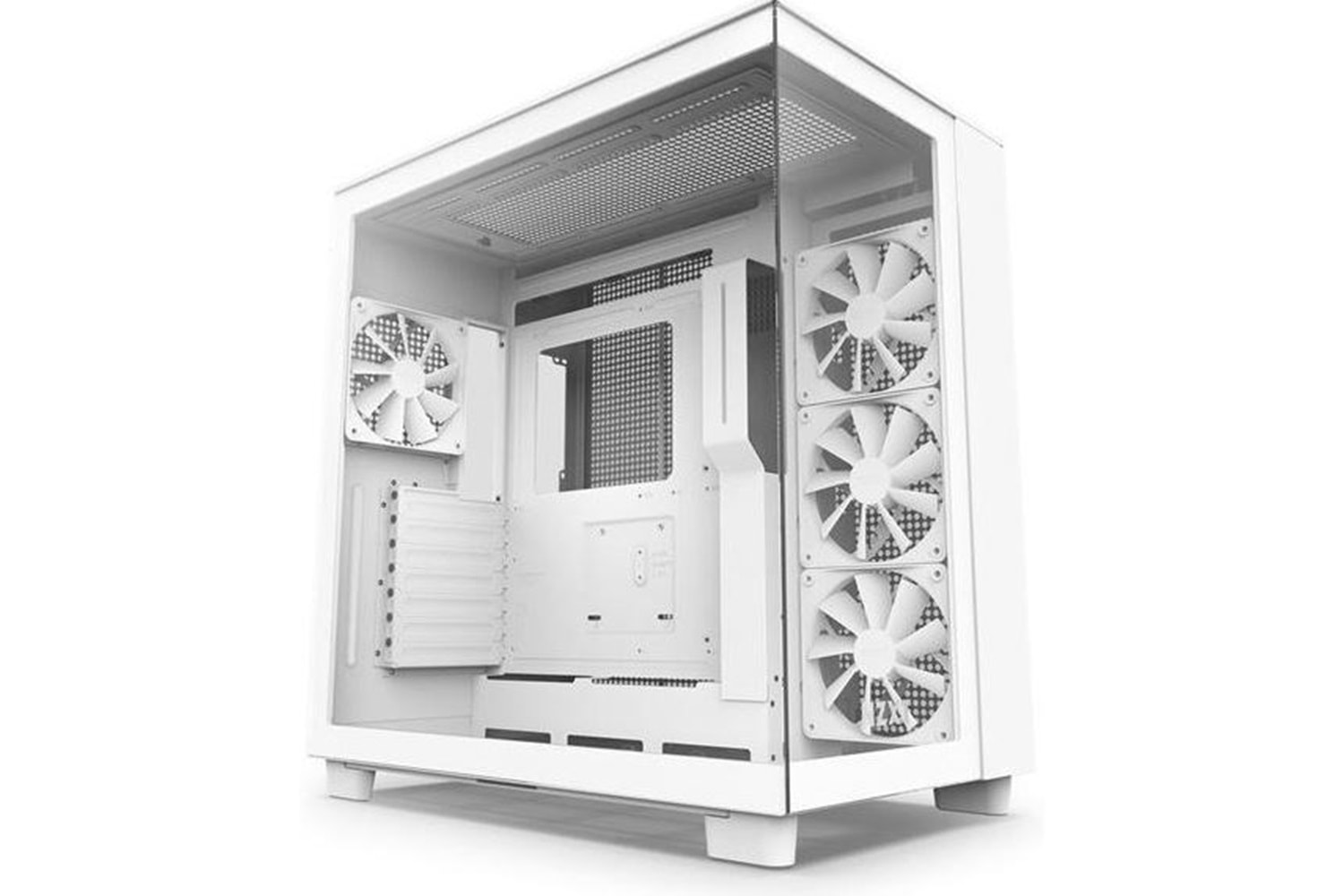 NZXT H9 FLOW CM-H91FW-01 GAMING MID-TOWER PC KASASI BEYAZ