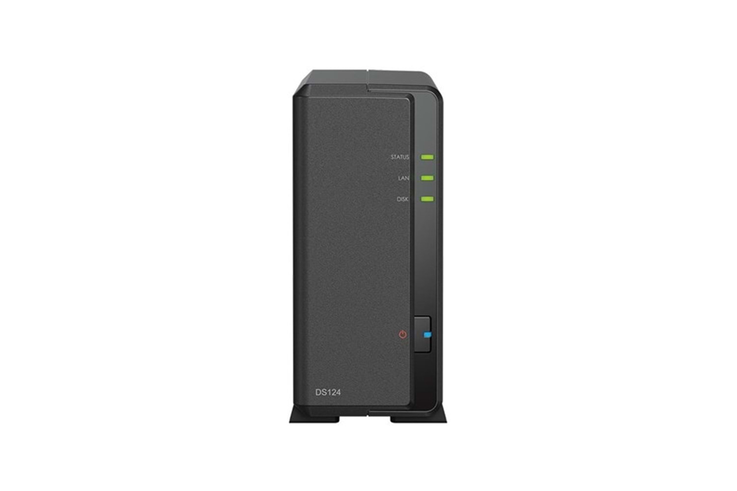SYNOLOGY DS124 REALTEK QC- 1GB RAM- 1-diskli Nas Server (Disksiz) 