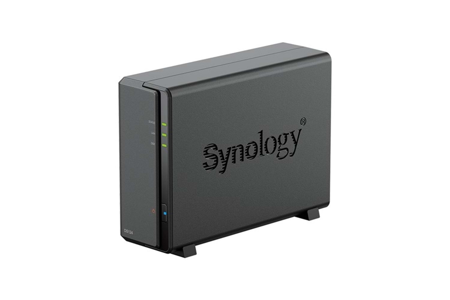 SYNOLOGY DS124 REALTEK QC- 1GB RAM- 1-diskli Nas Server (Disksiz) 