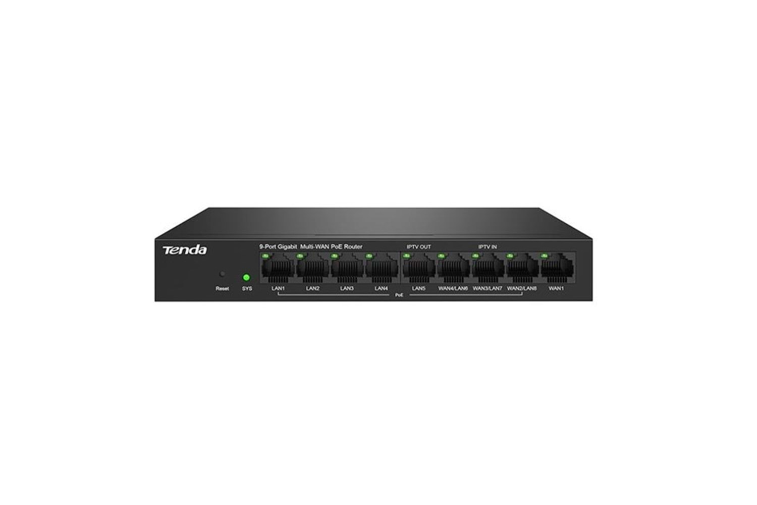 TENDA 8port G0-8G-PoE GIGABIT VPN ROUTER