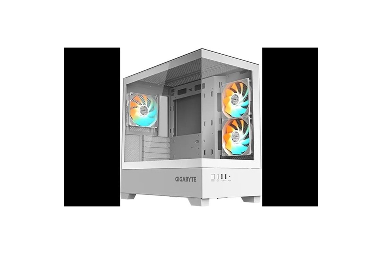 GIGABYTE GB-C201PI PANORAMIK GAMING MID-TOWER PC KASASI BEYAZ 360MM SIVI SOĞUTUCU DESTEĞİ