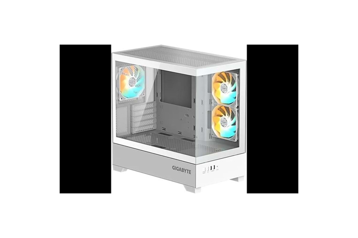 GIGABYTE GB-C201PI PANORAMIK GAMING MID-TOWER PC KASASI BEYAZ 360MM SIVI SOĞUTUCU DESTEĞİ