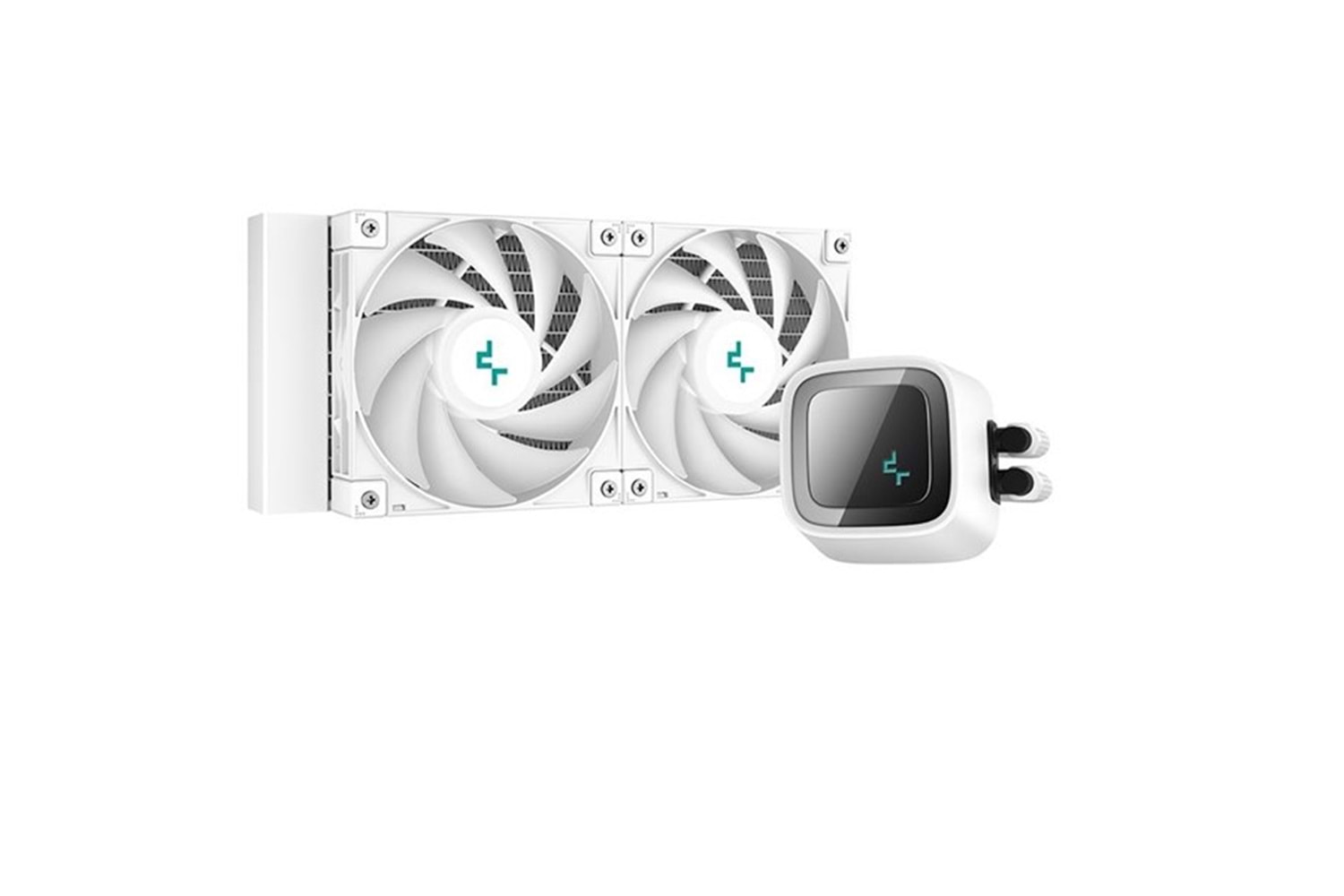 DEEPCOOL 240MM LS520-WH RGB SIVI SOĞUTMALI AM5-1700P İŞLEMCİ FANI BEYAZ