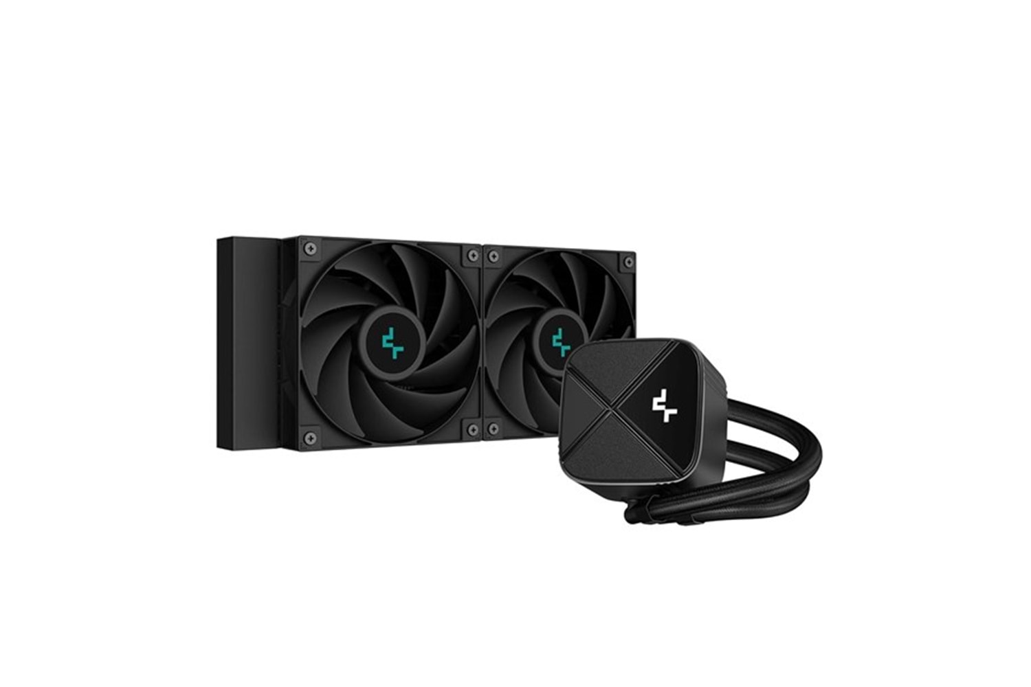 DEEPCOOL 240MM L520S LS520S-ZERODARK AM5-1700P SIVI SOĞUTMALI İŞLEMCİ FANI
