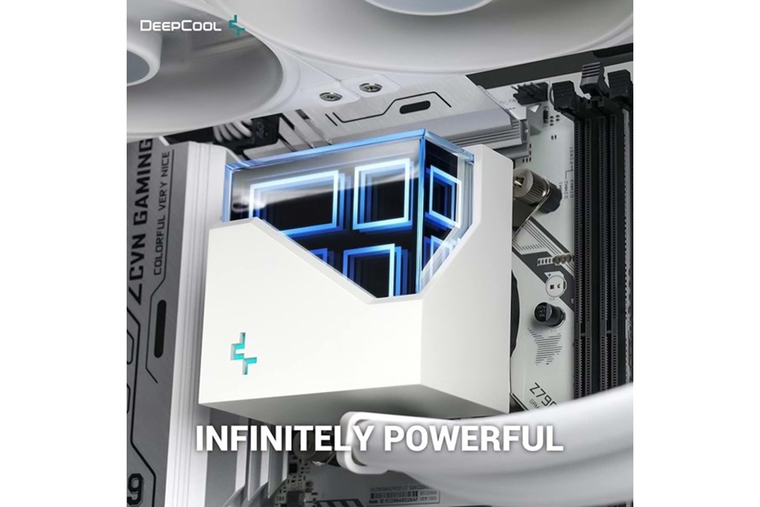 DEEPCOOL 240MM LT520-WH ARGB AM5-1700P SIVI SOĞUTMALI İŞLEMCİ FANI BEYAZ