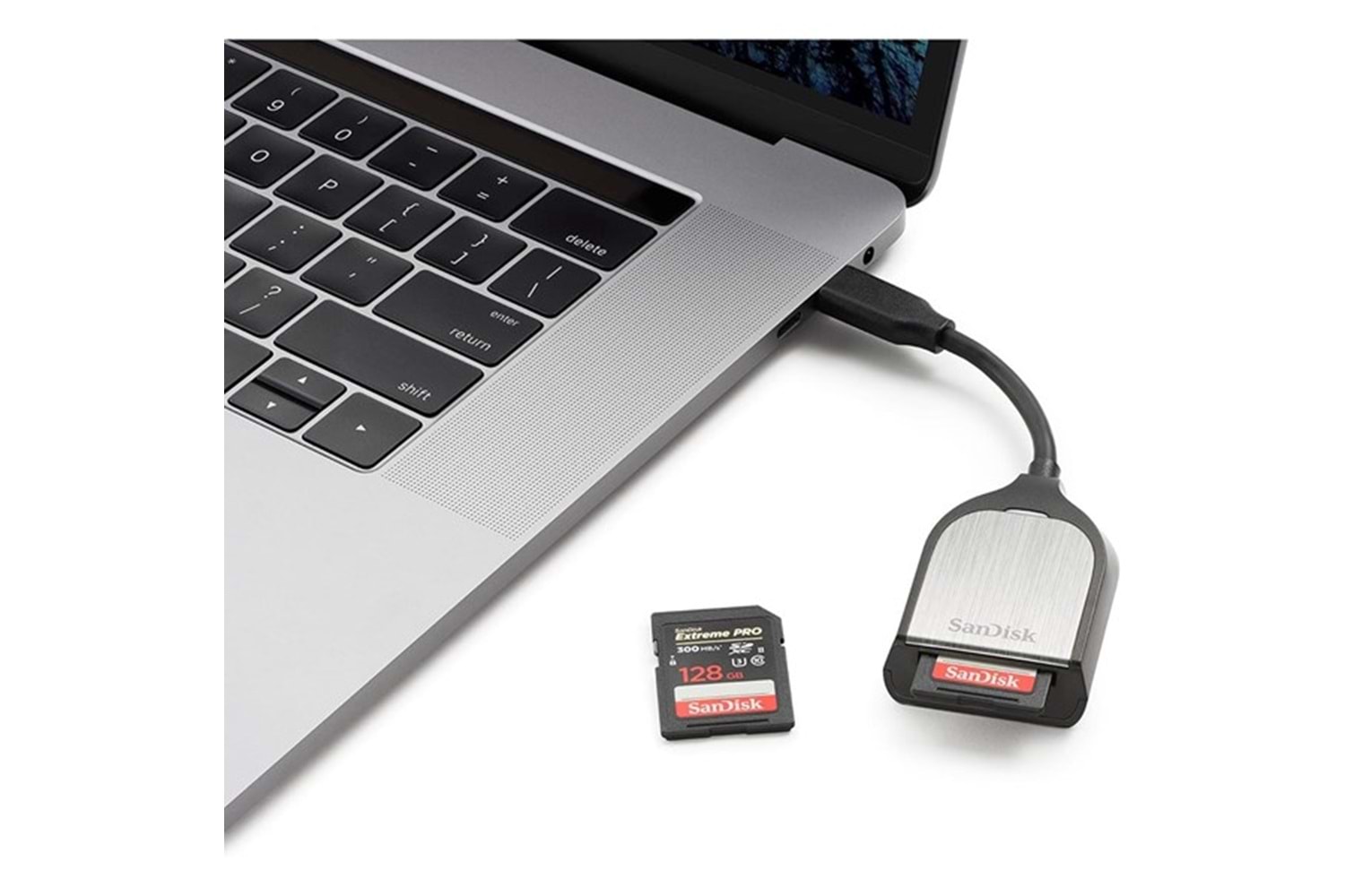 SANDISK Extreme PRO SDDR-409-G46 SDHC Kart USB-C Okuyucu