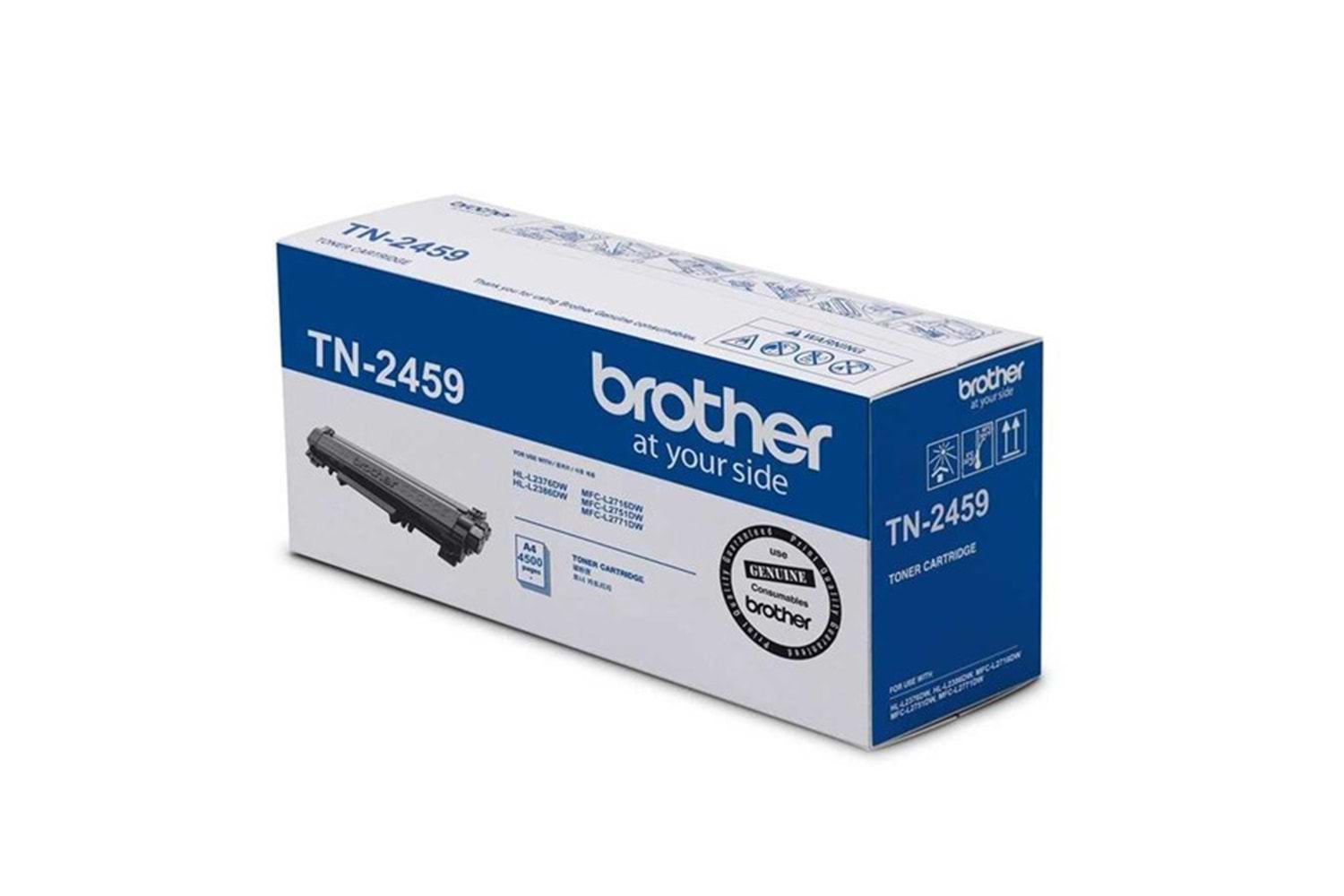 Brother TN-2459 Siyah Toner 4500 Sayfa