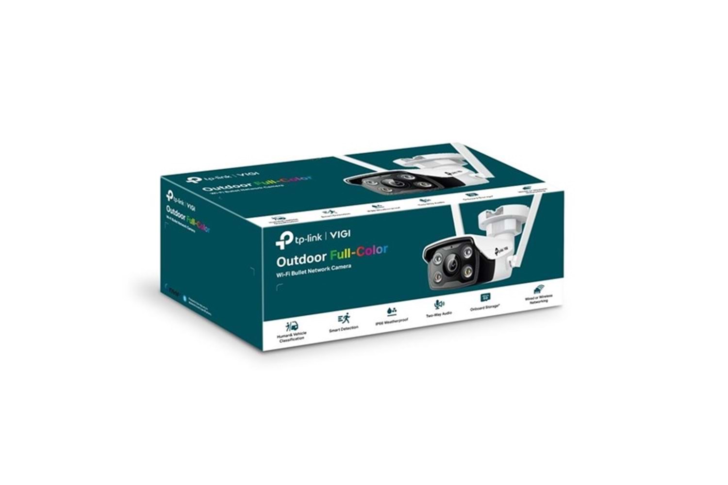 TP-LINK 4MP VIGI VIGI-C340-W-4MM Outdoor Full-Color Wi-Fi Bullet IP Kamera