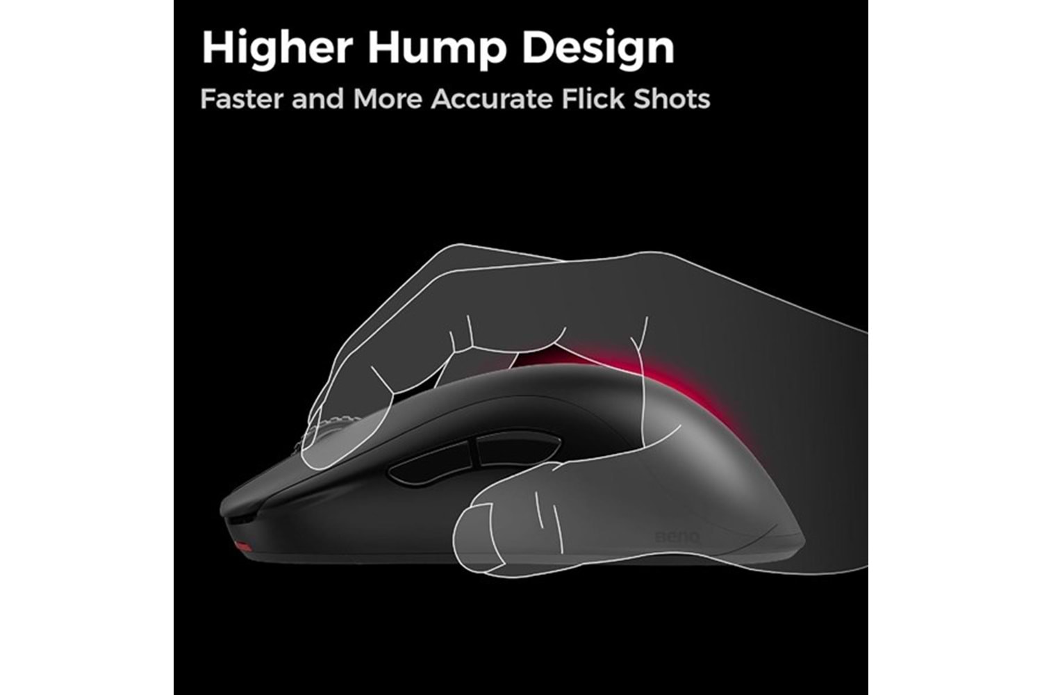 ZOWIE ZA13-DW 4K 4000Hz Küçük Boy Simetrik Kablosuz E-Spor Oyuncu Mouse