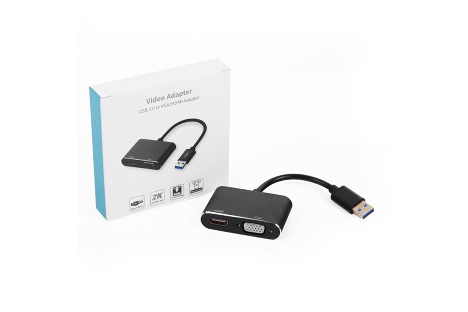 DARK DK-AC-UGA35 VGA-HDMI USB 3.0 GÖRÜNTÜ ADAPTÖRÜ