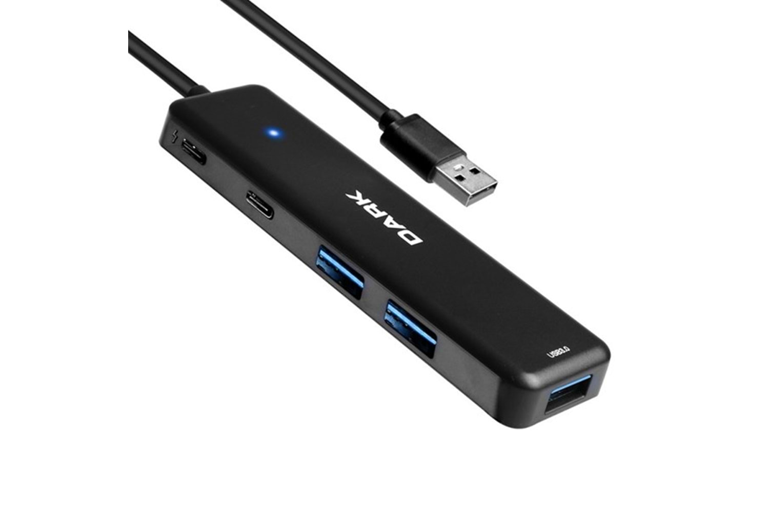 Dark Connect Master X5C DK-AC-USB347 USB3.2 Gen 1 Type-A to 3 Port USB-A & 1 Port Type-C 2.0 / 1X Type-C Charge 