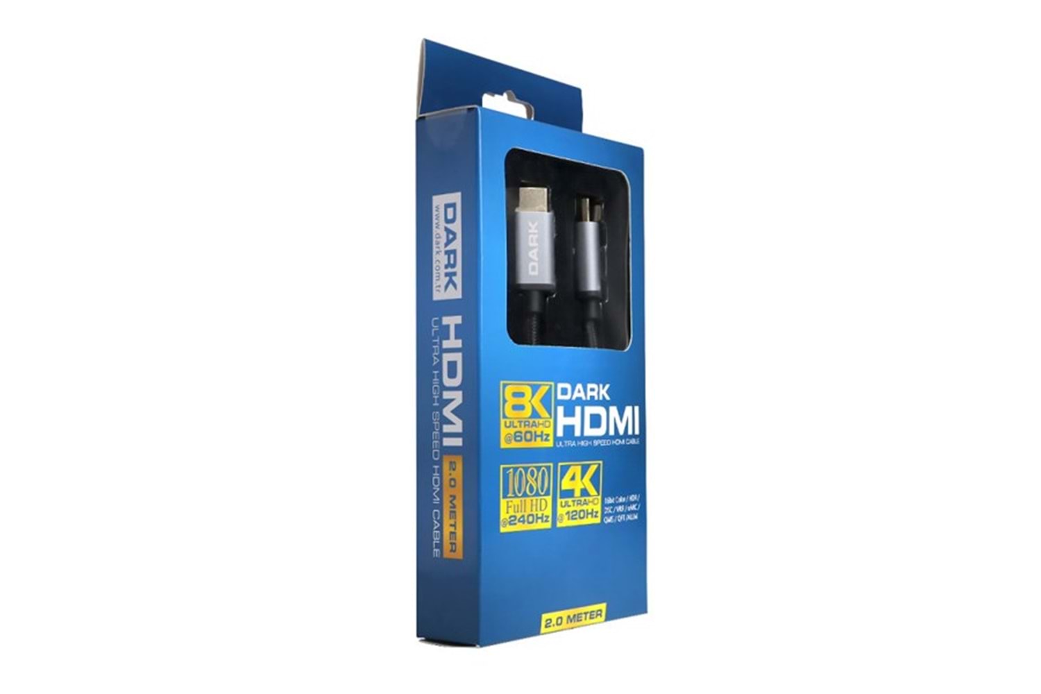 DARK DK-HD-CV21L200G 2metre HDMI Görüntü Kablosu 8K-120hz
