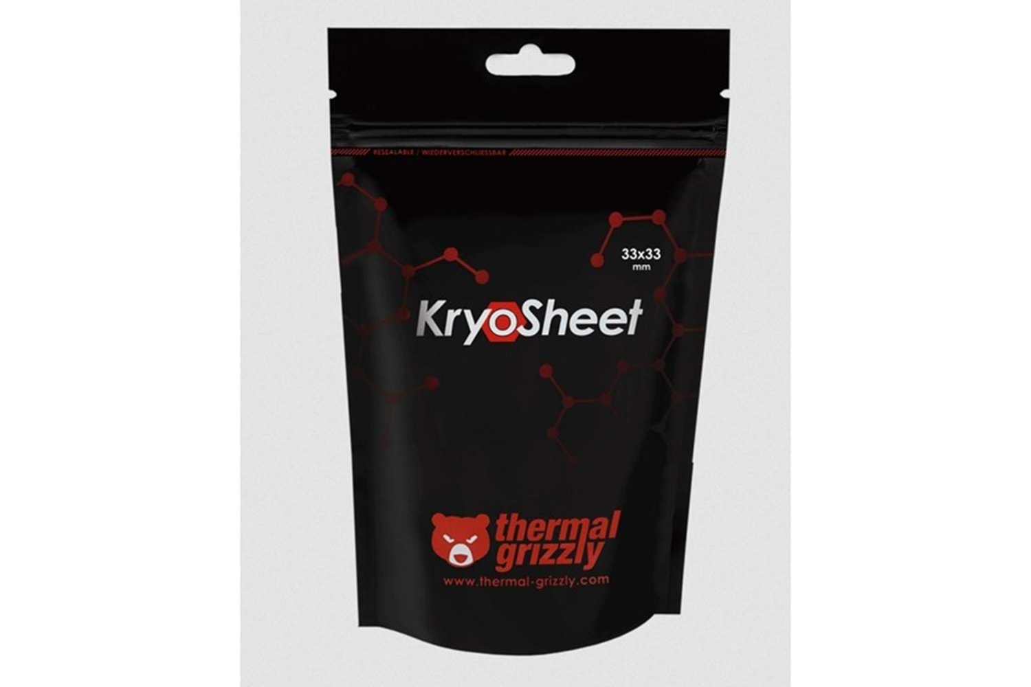Thermal Grizzly KryoSheet TG-KS-33-33 33x33x0.2mm AM5 Uyumlu Termal PAD 