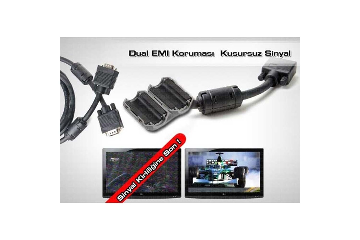 DARK DK-CB-VGAL180 1.8 Mt Monitör Kablosu VGA 15E/15E