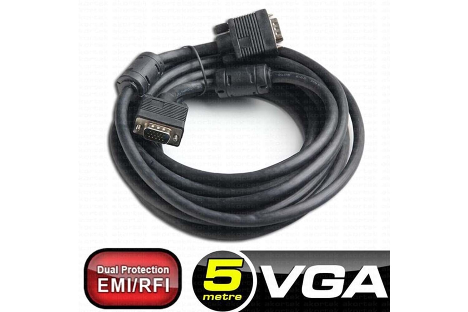 DARK DK-CB-VGAL500 5metre VGA Görüntü Kablosu
