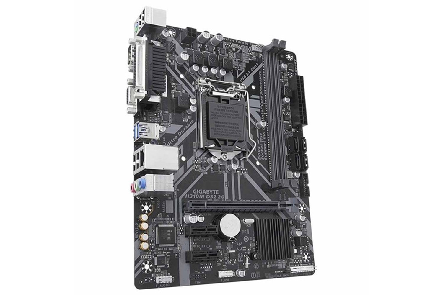 GIGABYTE H310M-DS2 DDR4 PCIe 16X v3.0 1151p v2 mATX