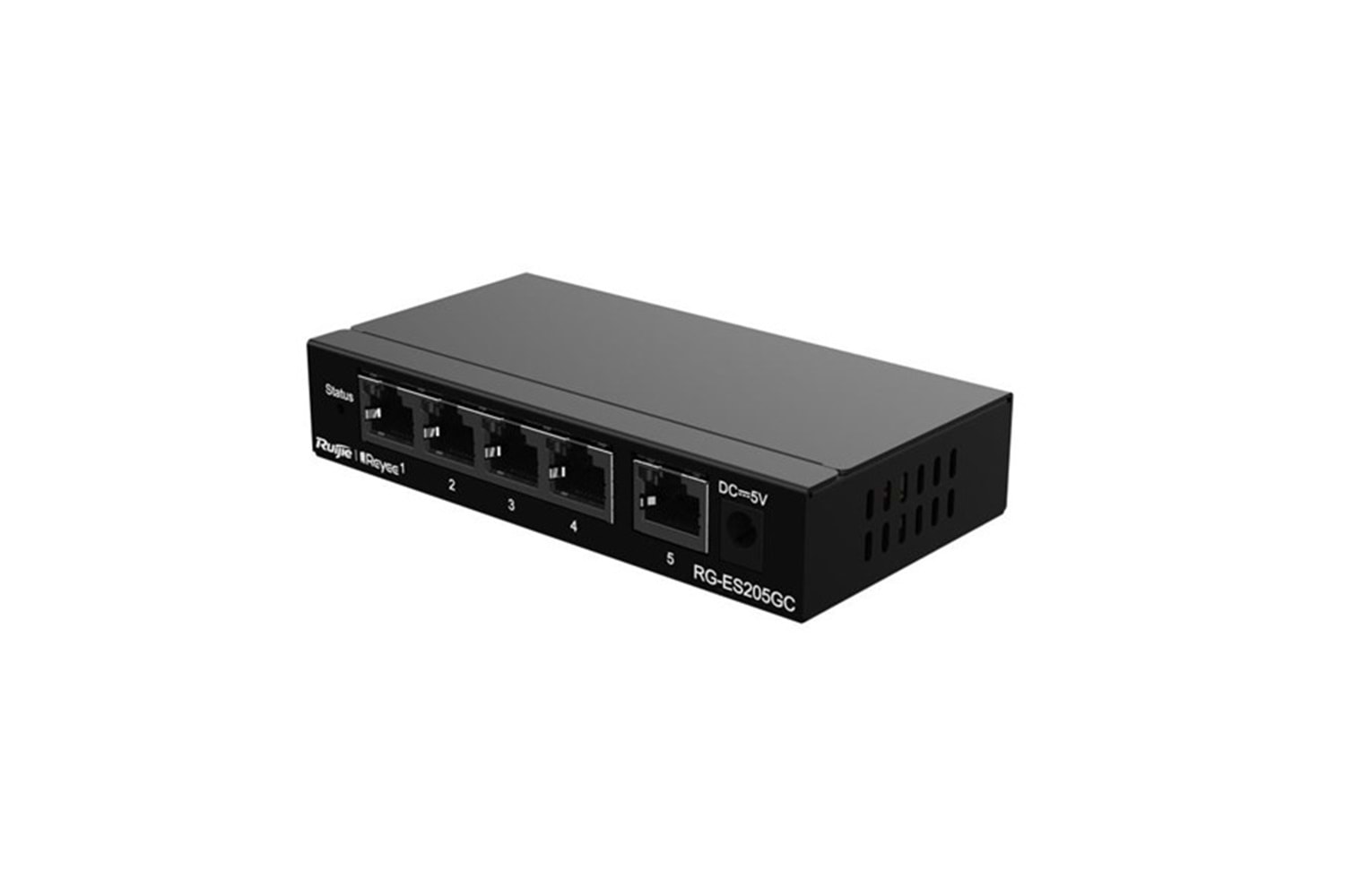 RUIJIE 5port RG-ES205GC Gigabit Cloud Yönetilebilir Desktop Swıtch Metal Kasa