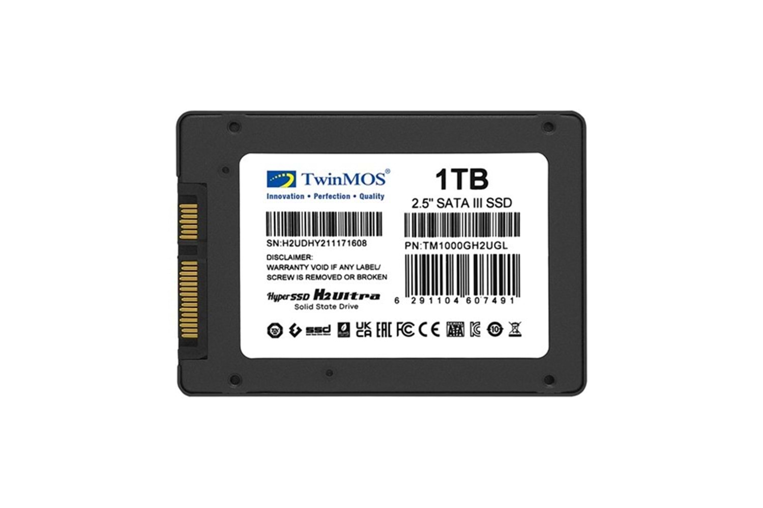 TWINMOS 1TB TM1000GH2UGL 580-550MB/s SATA-3 SSD DİSK