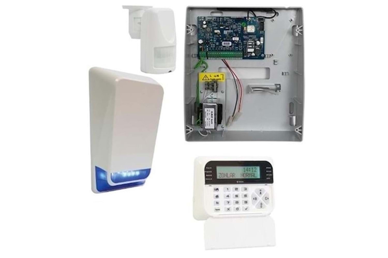 Teknım Tsp-5334Lcd Akü Hariç Alarm Seti