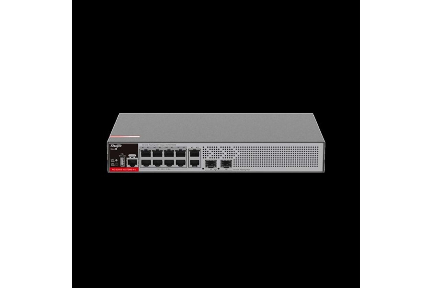 RUIJIE 8-PORT 125W FULL POE RG-S2915-10GT2MS-P-L GIGABIT 2X-2.5GE YÖNETİLEBİLİR POE SWITCH