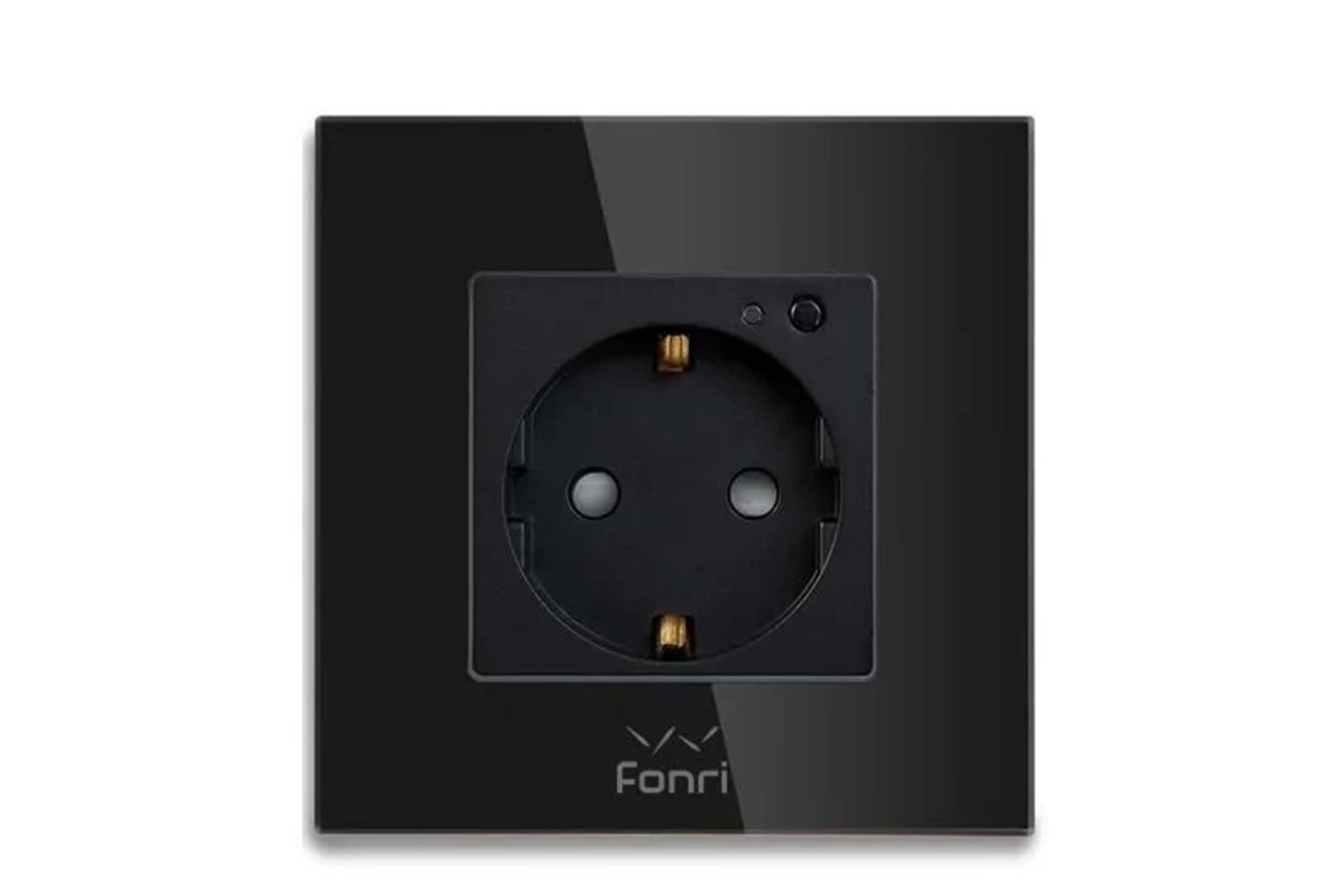 Fonri Wf3-El3-0401-04 Wıfı Akıllı Duvar Prizi Siyah