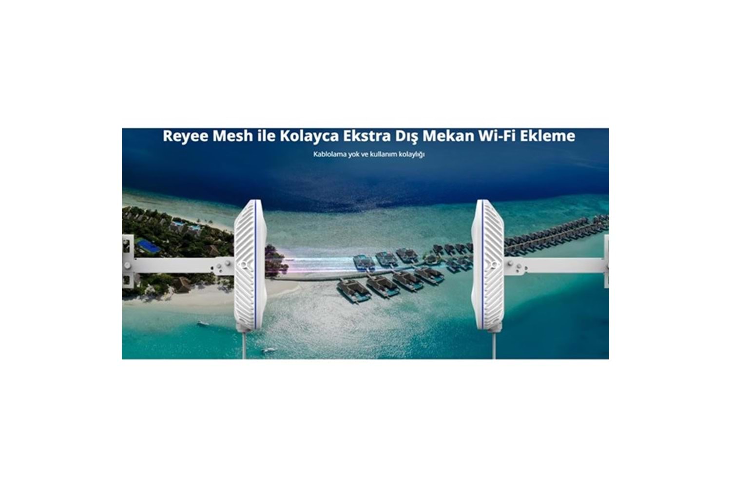 RUIJIE REYEE RG-RAP6260(H) AX6000 GIGABIT 300METRE HARİCİ ACCESS POINT