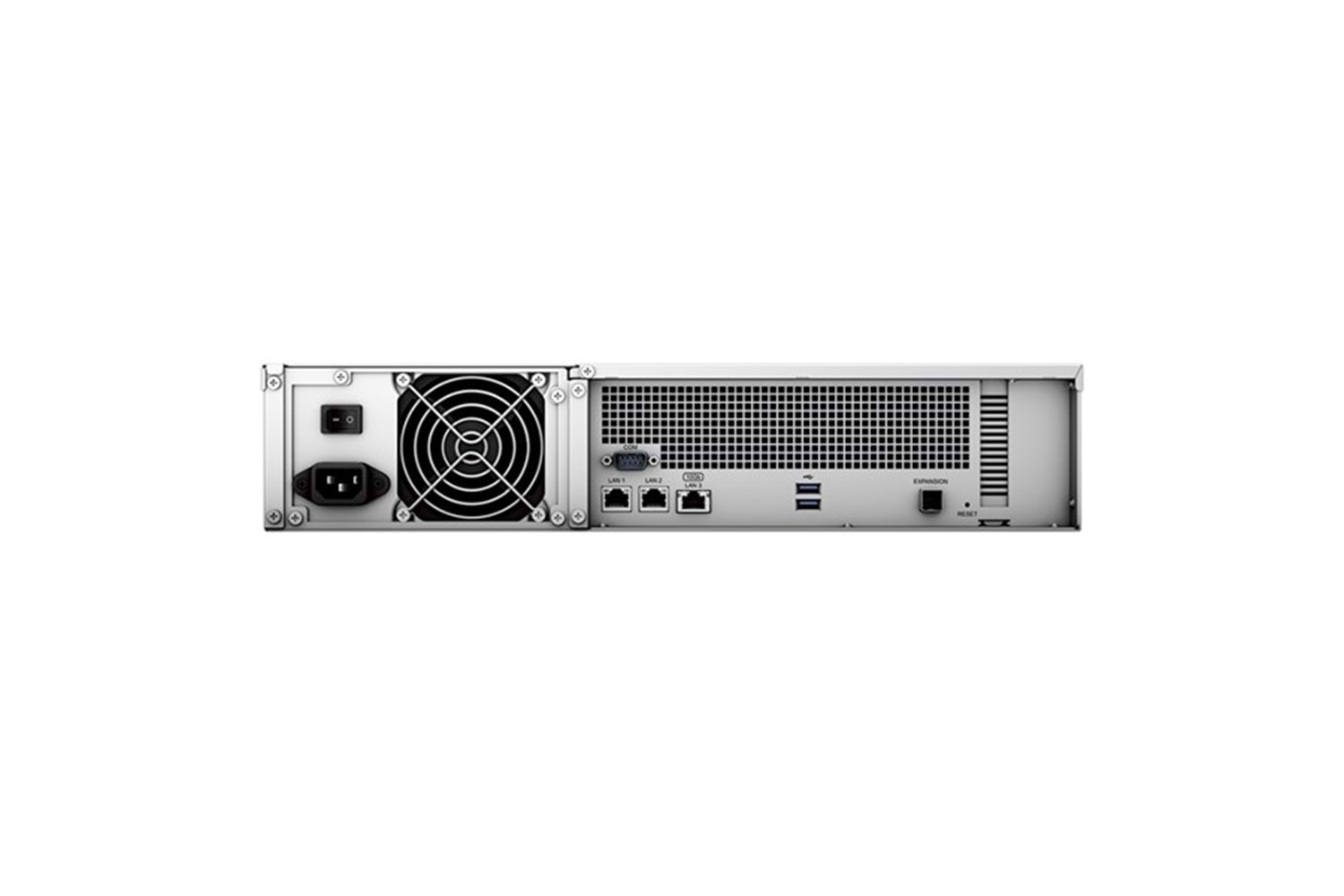 SYNOLOGY RS2423 PLUS RYZEN V1780B-8GB RAM-12-diskli RACK NAS SUNUCU (DİSKSİZ) 
