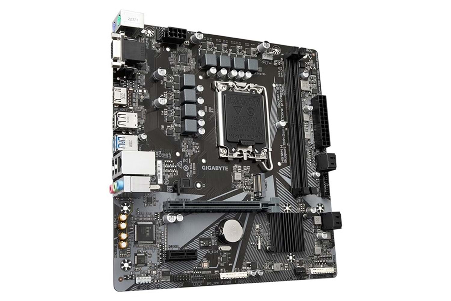 GIGABYTE H610M H DDR5 HDMI PCIe 16X v4.0 1700p mATX 