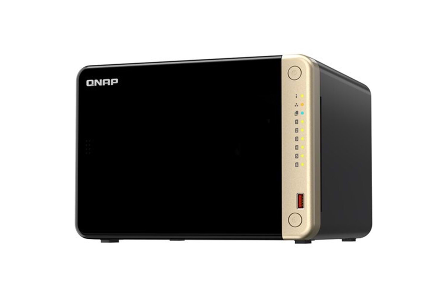 QNAP TS-664-8G CELERON QC- 8GB RAM- 6-diskli Nas Server (Disksiz)