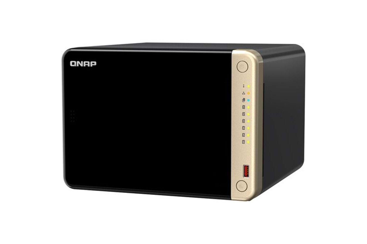 QNAP TS-664-8G CELERON QC- 8GB RAM- 6-diskli Nas Server (Disksiz)