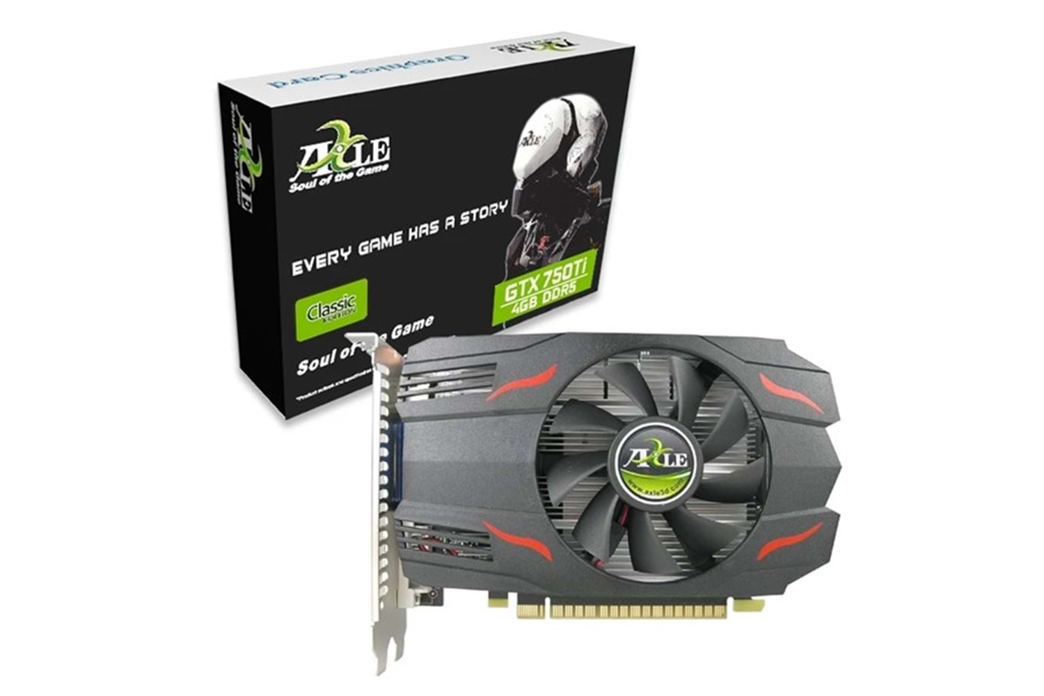 AXLE 4GB AX-GTX750TI/4GD5P8CDI GTX750TI DDR5 128bit PCIE 2.0