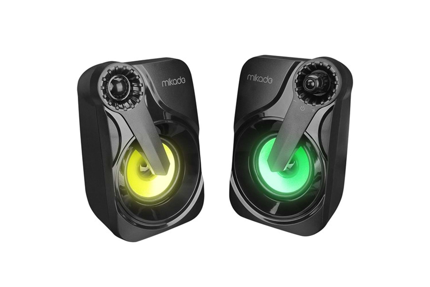MIKADO MD-X27 1+1 3W Usb 2.0 Siyah Rgb Hoparlör