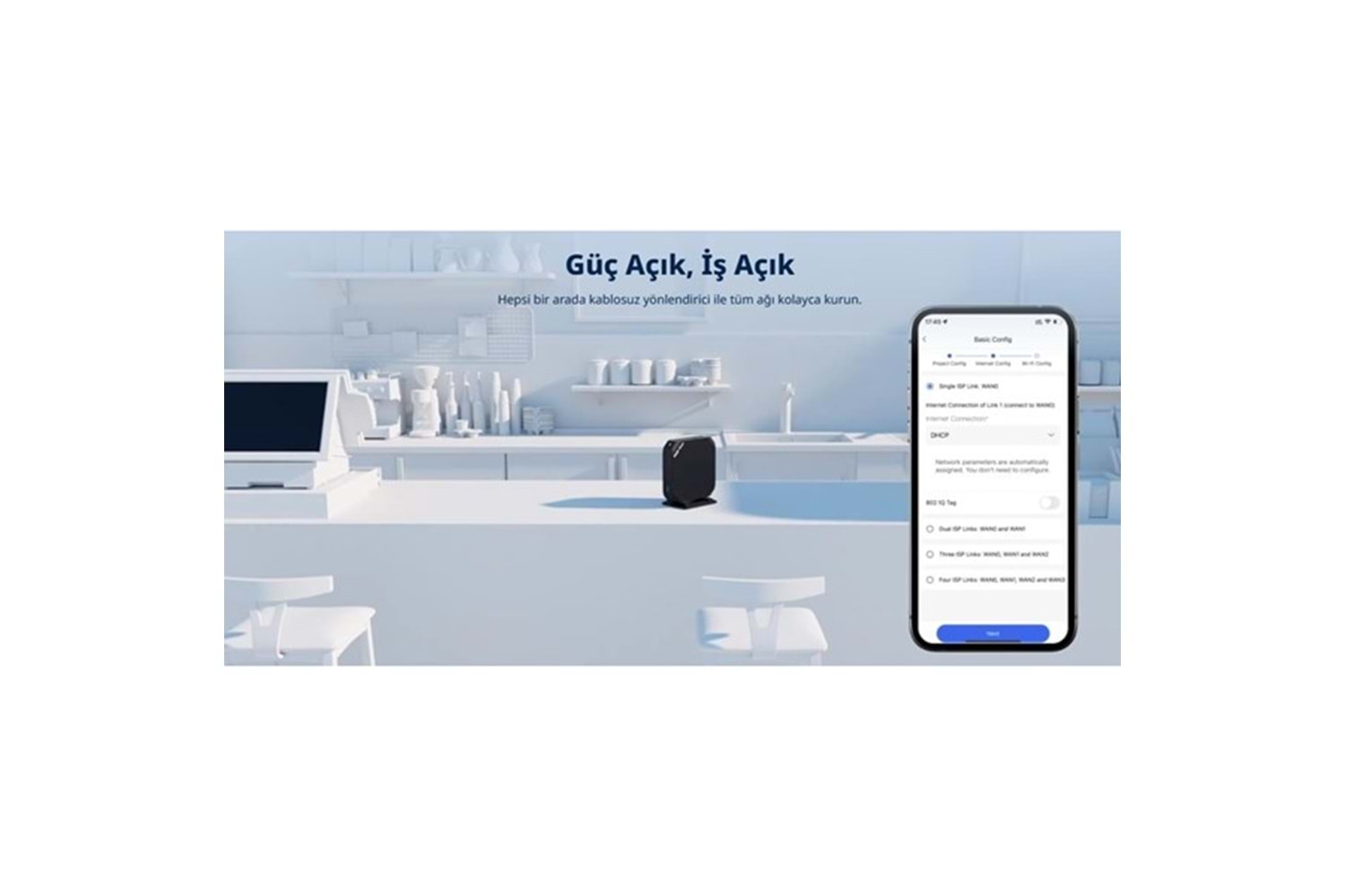RUIJIES 5port RG-EG105GW(T) GIGABIT YÖNETİLEBİLİR VPN ROUTER