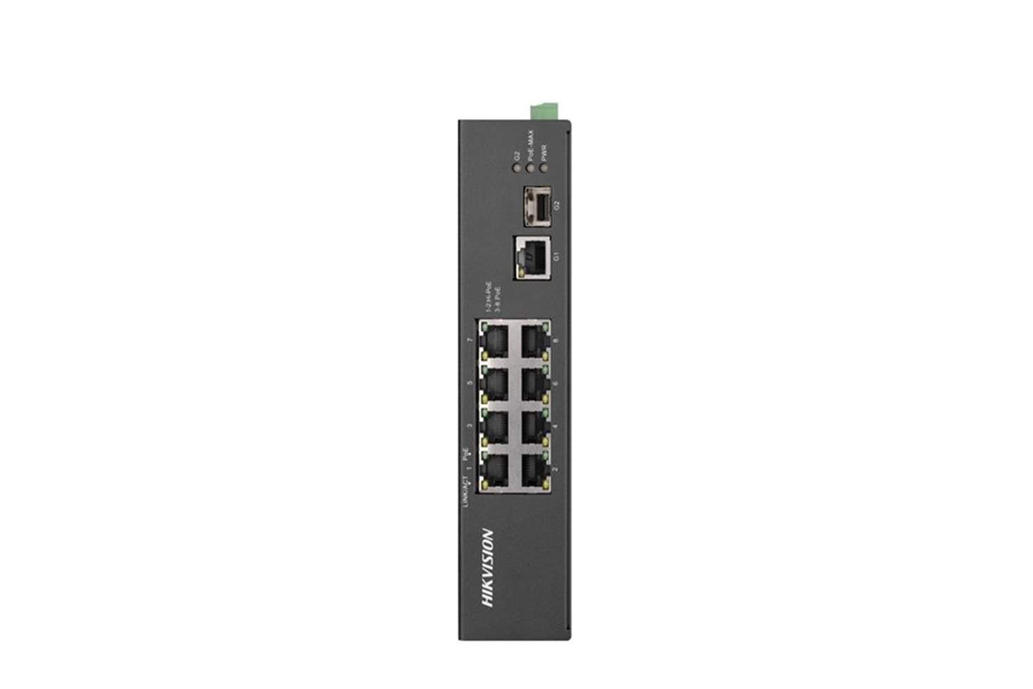 HIKVISION 8port FULL PoE DS-3T0310HP 10/100 1X SFP Yönetilemez Switch (Adaptör Yok)
