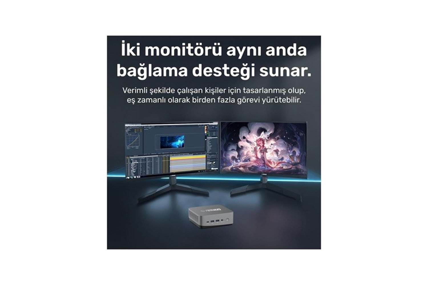 RAXIUS MP AD16 İ5 XE-134P001 CORE i5 1340P 8GB RAM 512GB NVME O/B UHD FDOS MINI PC
