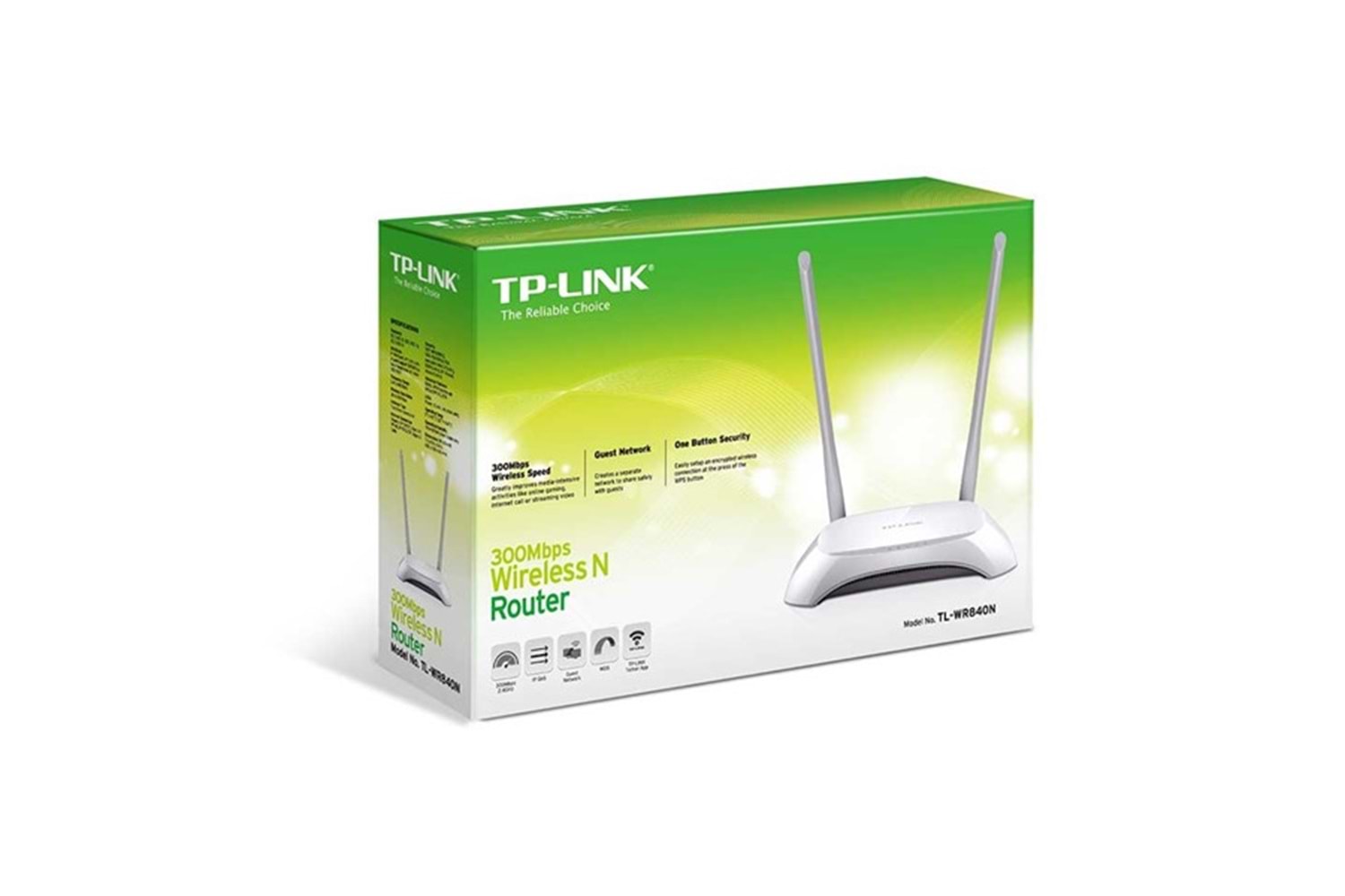 TP-LINK TL-WR840N N300 EV OFİS TİPİ ROUTER
