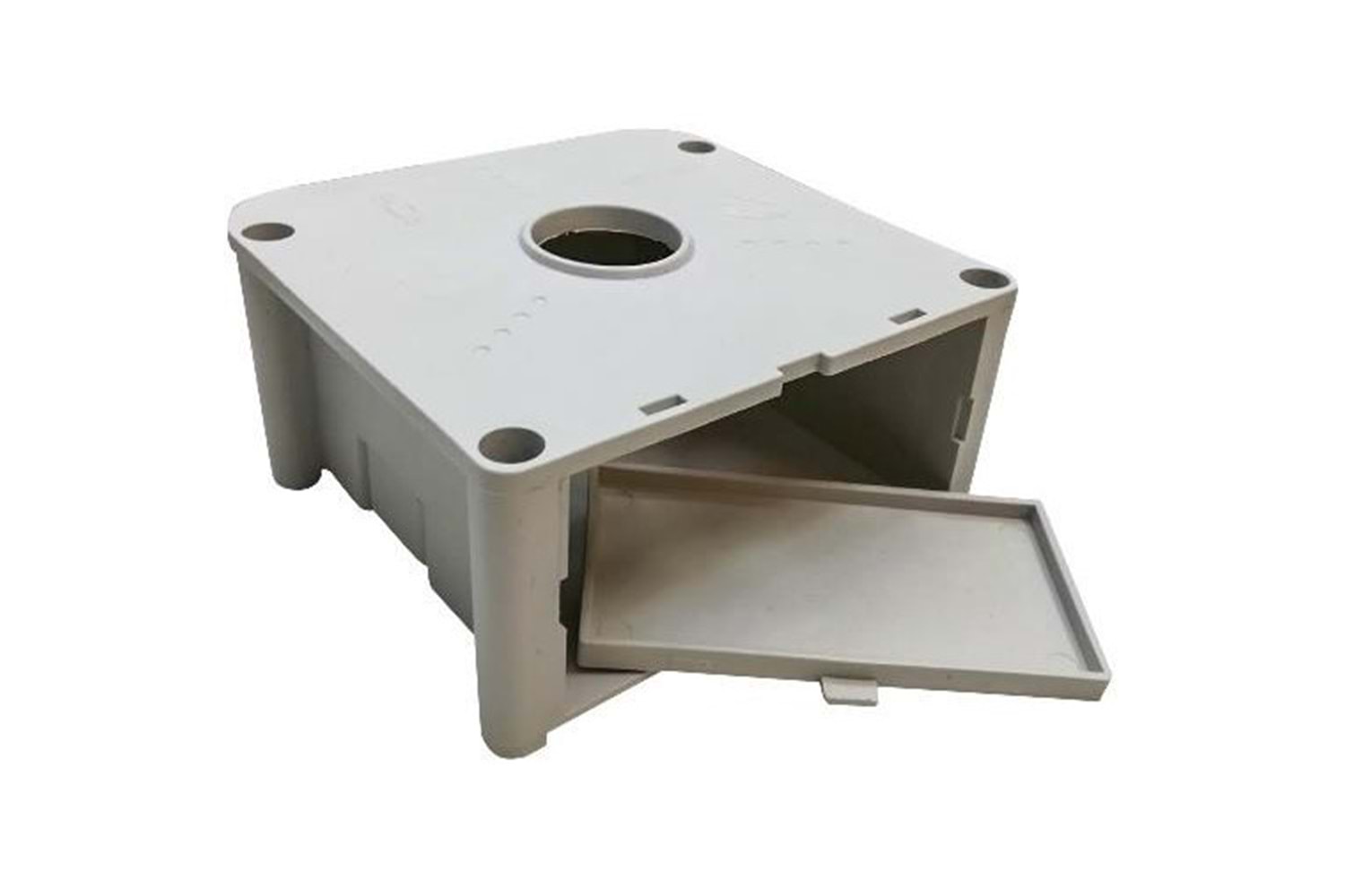 OEM ZN52 Kamera Sonlandırma Buatı Beyaz Buat IP66 Mika 130*130*60