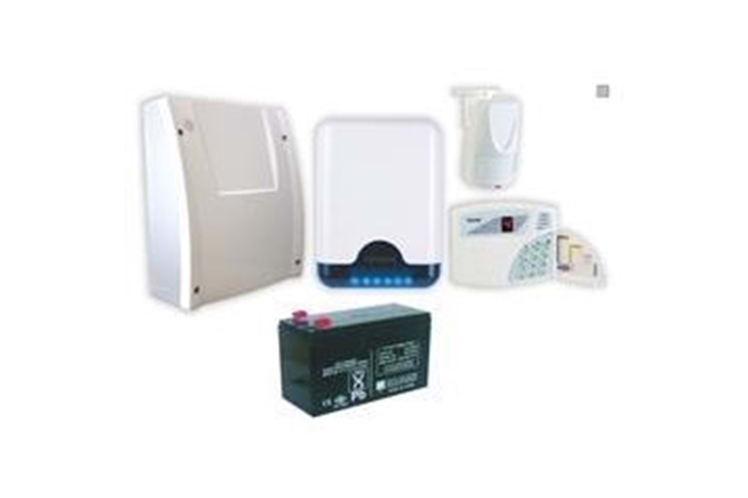 TEKNİM VAP404PTA Kablolu Alarm Seti (AKÜLÜ)