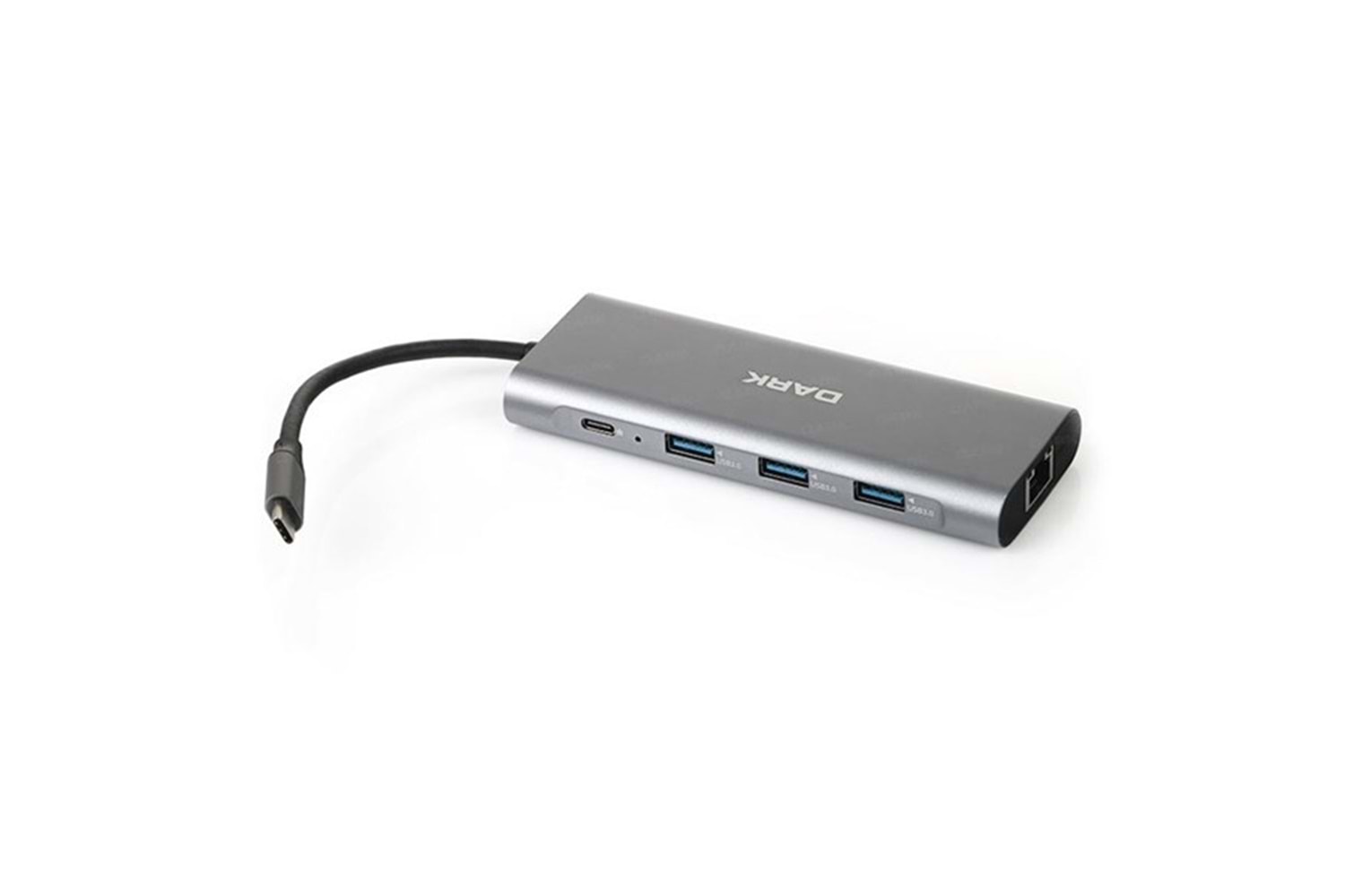 DARK DK-AC-U31X36 USB 3.1 Type-C - USB 3.0+ Ethernet/HDMI/TF SD Çoklayıcı