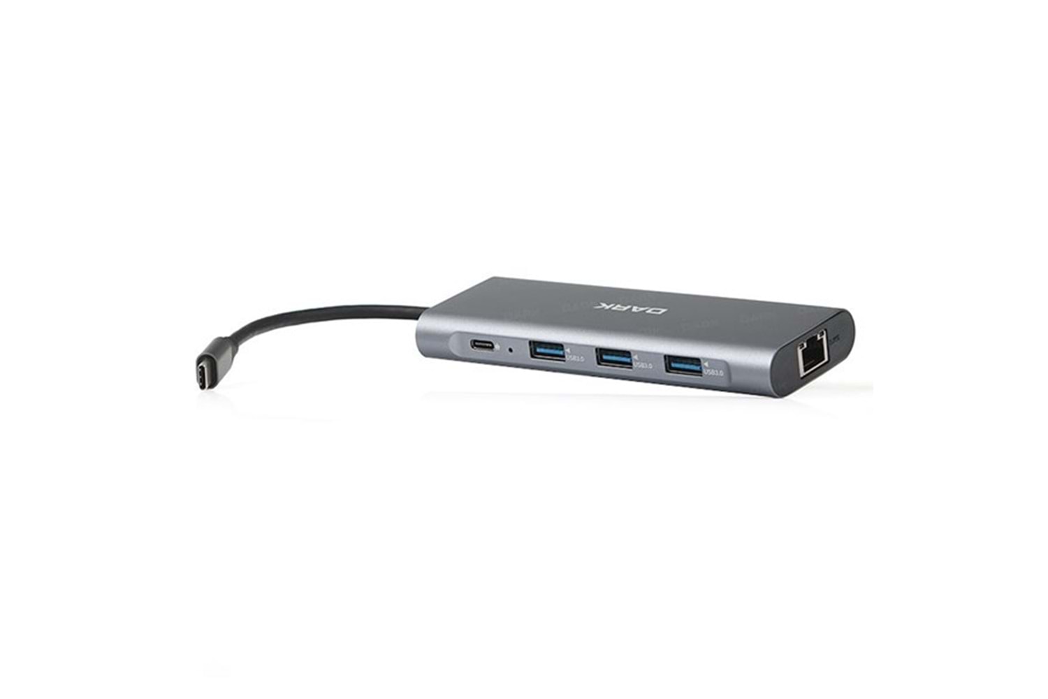 DARK DK-AC-U31X36 USB 3.1 Type-C - USB 3.0+ Ethernet/HDMI/TF SD Çoklayıcı