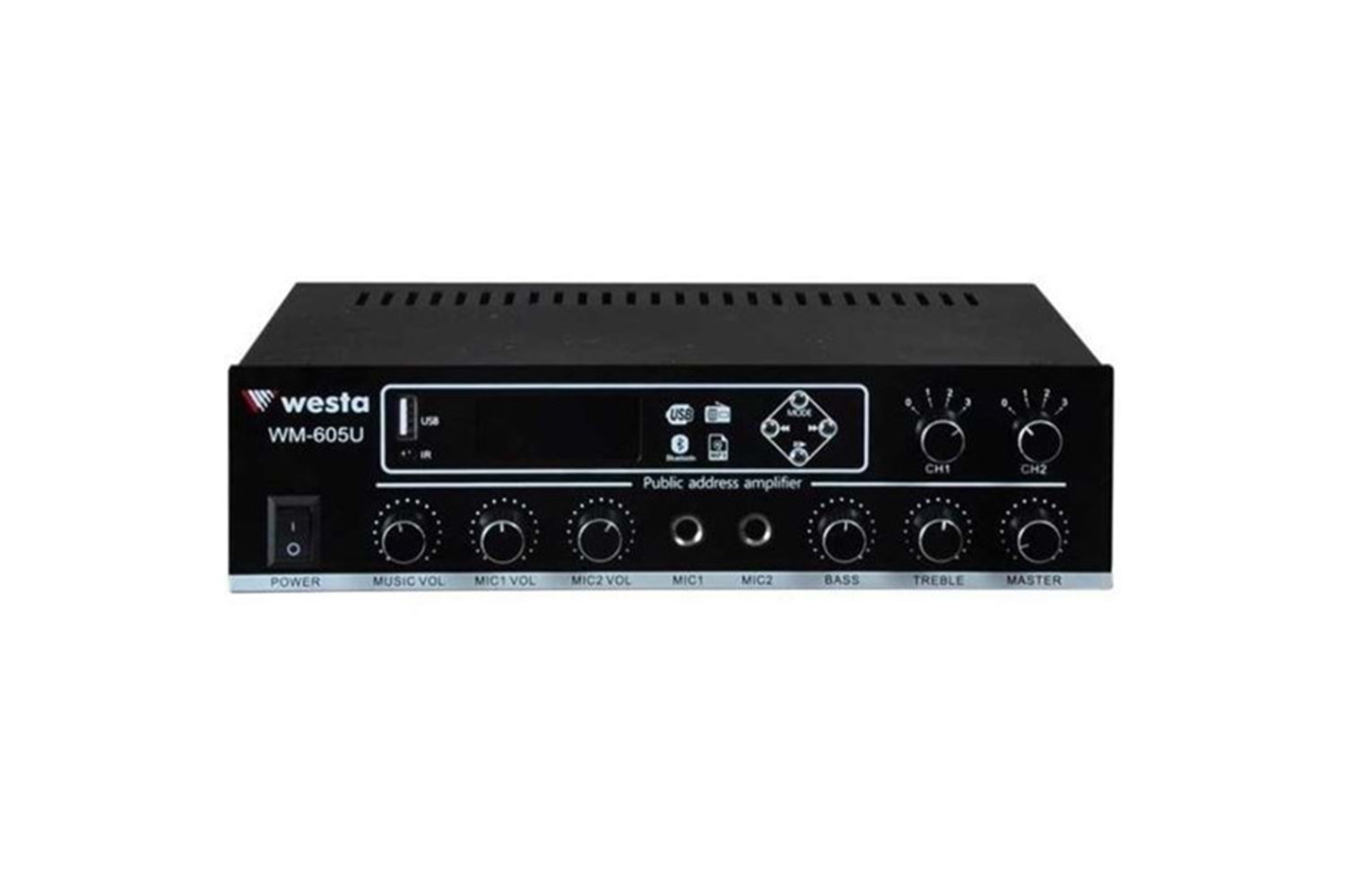 WESTA WM-605U 100W 2 Zone Mikser Amfi