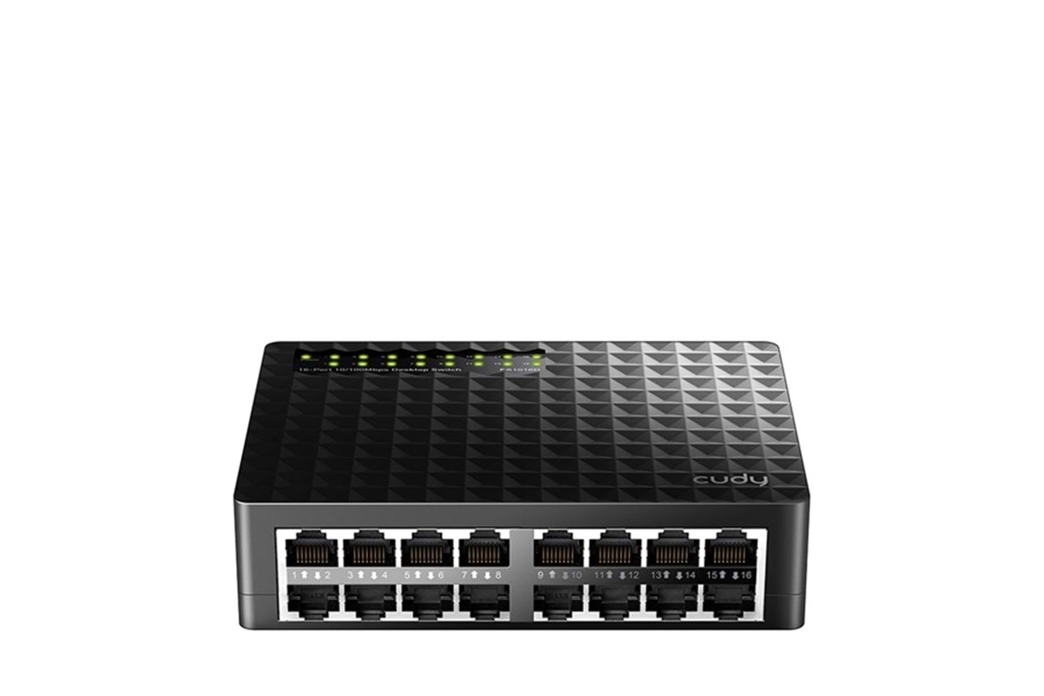 CUDY FS1016D 16 Port 10/100 Yönetilemez Desktop Plastik Kasa Switch