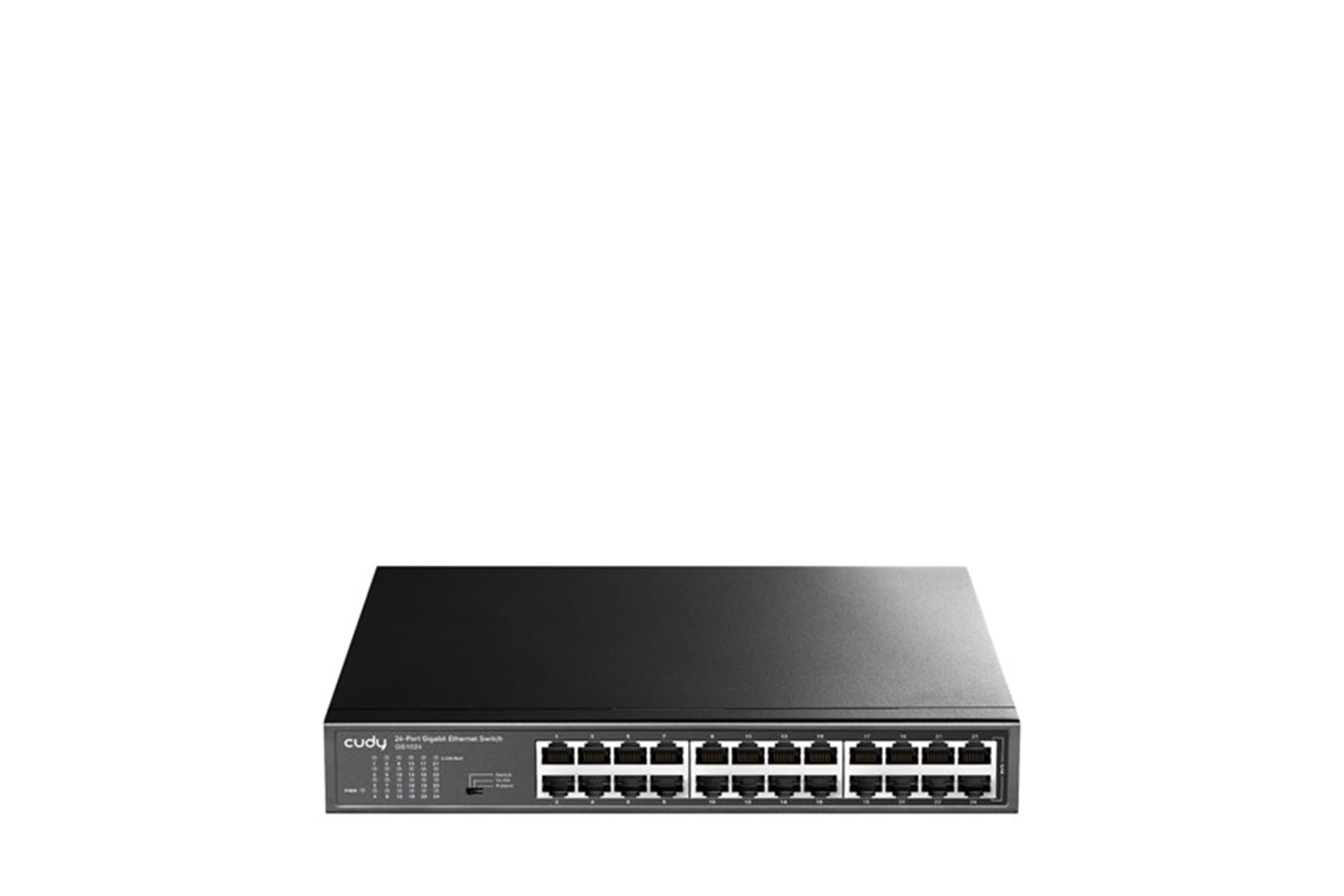 CUDY GS1024 24 Port Gigabit Yönetilemez Rack mount Metal Kasa Switch