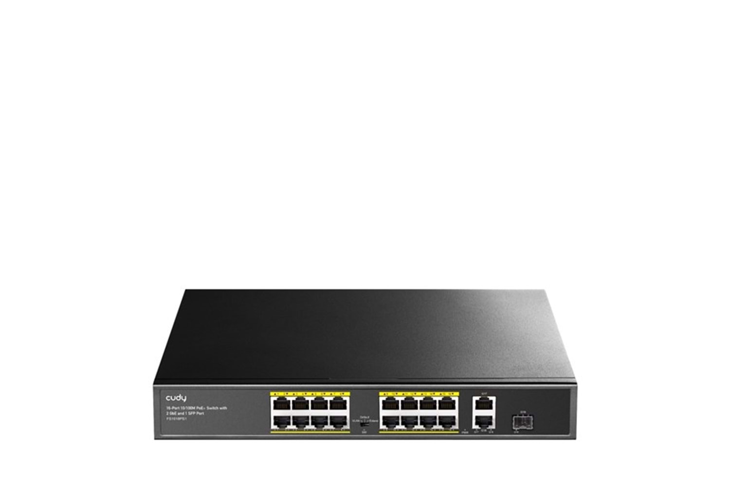 CUDY FS1018PS1 16 Port 10/100 1-SFP 200w Full PoE Yönetilemez Switch